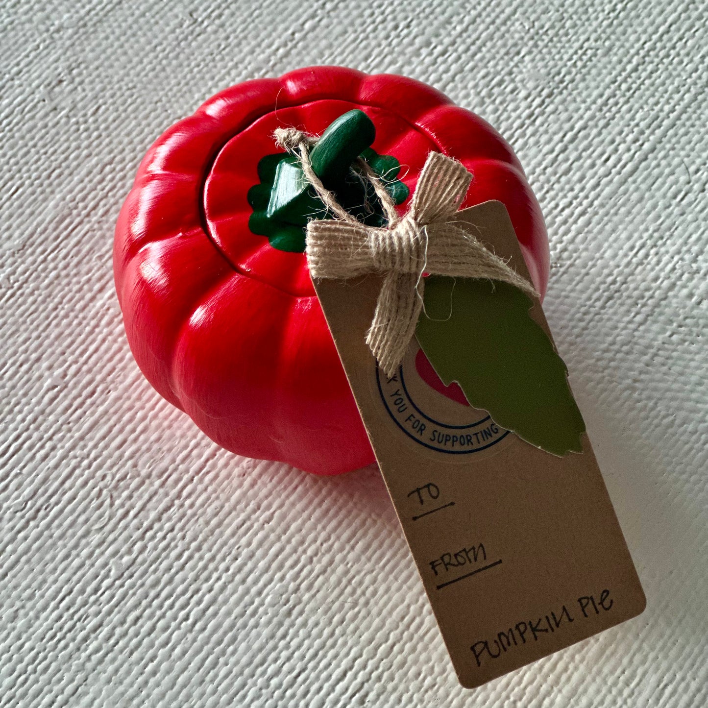 Handmade Pumpkin Scented Candle
